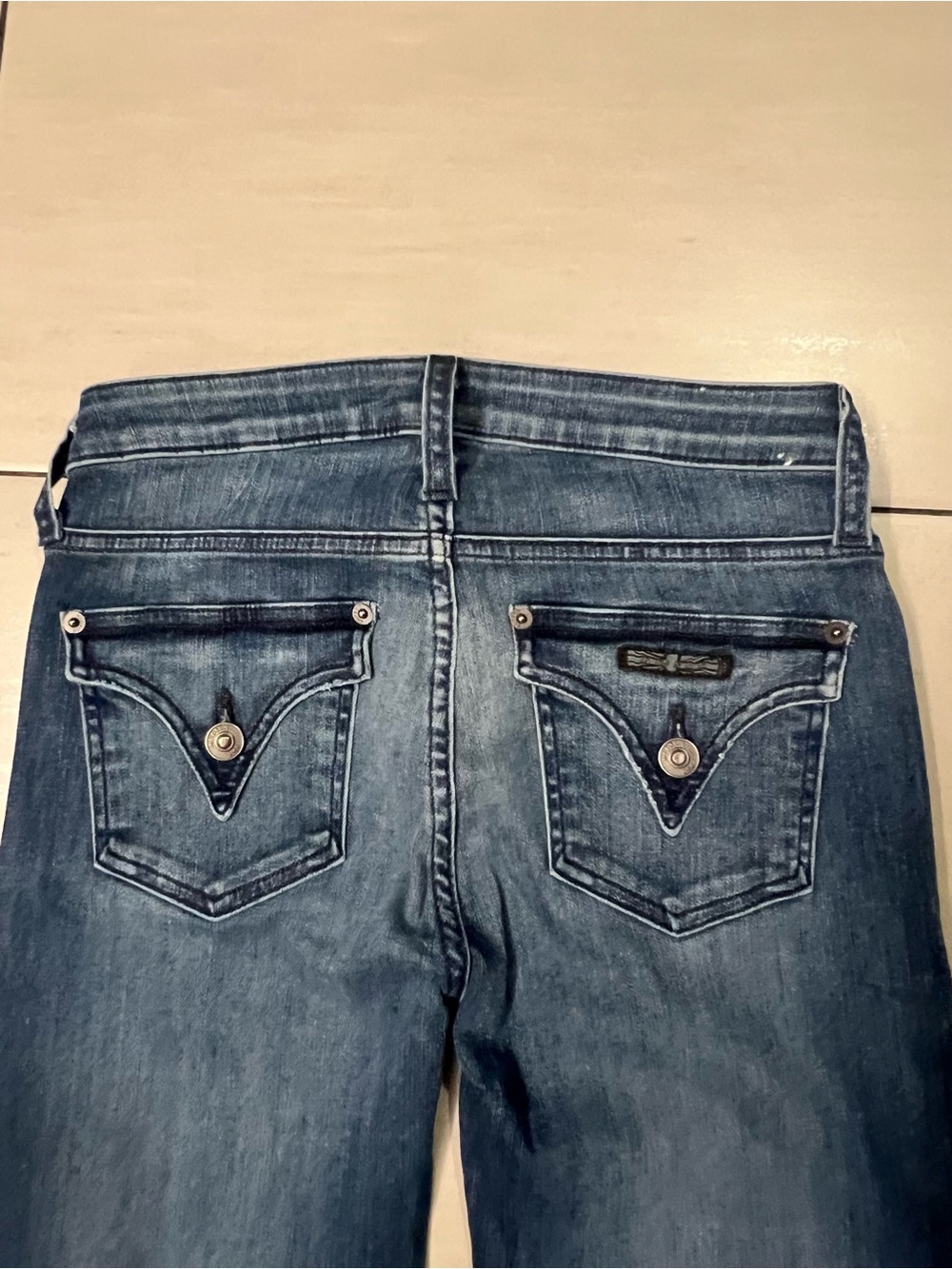 Hudson Ferris Midrise Flare Dark Blue Size 26